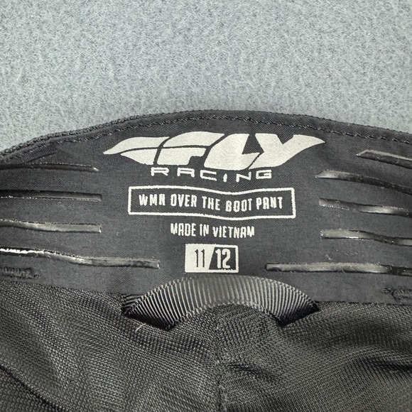 FLY RACING Over the Boot Pant Womens BLACK/WHITE Atv Off Road zip off‎ - 11/12 - Picture 14 of 16